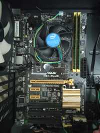Asus H81-PLUS + Intel Core I7-4790K + 16gb