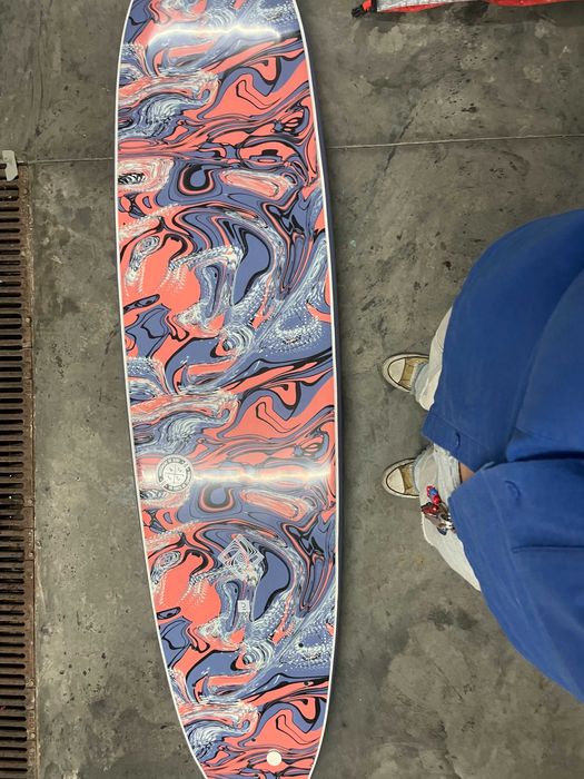 Prancha com Capa de Surf em espuma OLAIAN 7'8''