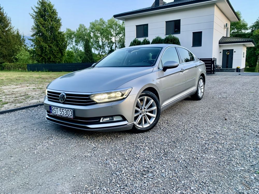 Volkswagen Passat B8 Highline, 2015r, 2,0 tdi 190kM, DSG, salon PL !