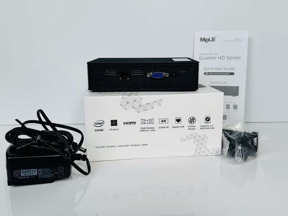 Персональний Компʼютер Міні ПК Неттоп MeLE Quieter HD3Q N5105 16/512ГБ