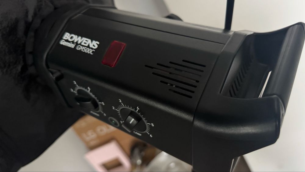 Bowens gemini GM 500 como novo