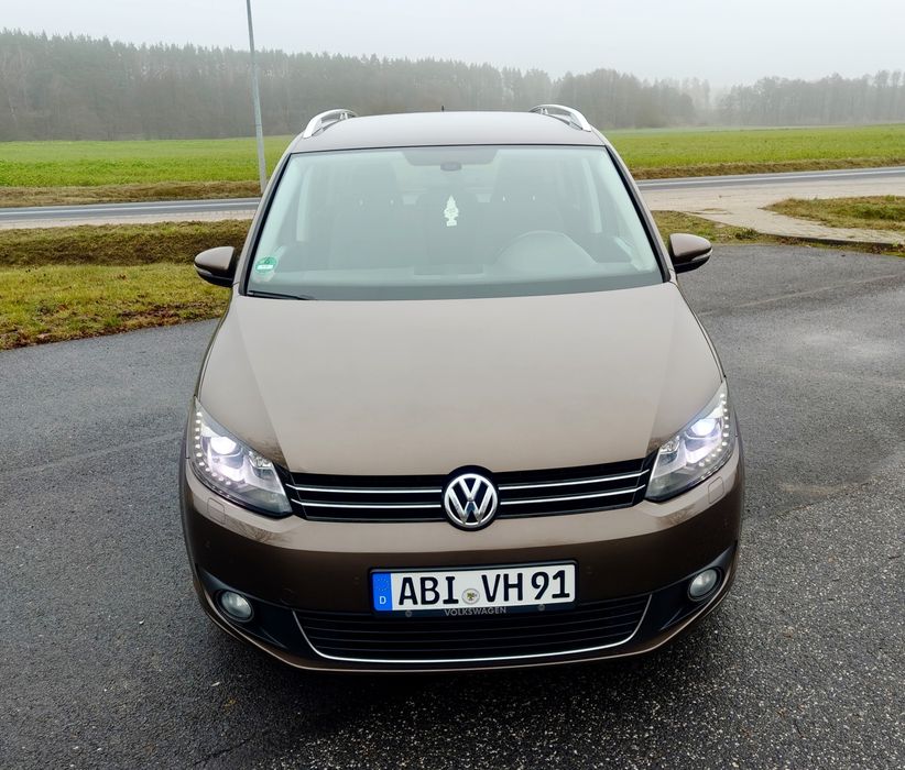 Volkswagen Touran 2.0 TDI 170Km/DSG/Highline/Piękny/Opłacony/NIEMCY