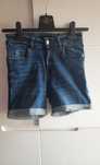Krótkie spodenki shorty szorty damskie 36 wysoki stan jeans