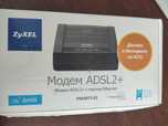 Модем ZyXEL ADSL2 Ethernet P660RT3 EE блок питания 9В 0,6А