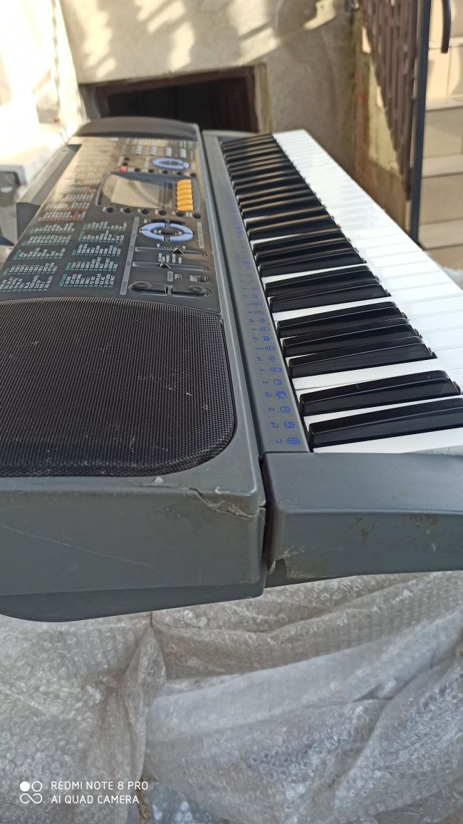 Casio CTK-591, CTK-601 keyboard, klawisze