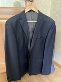 Мужской темно-синий классический пиджак Massimo Voga