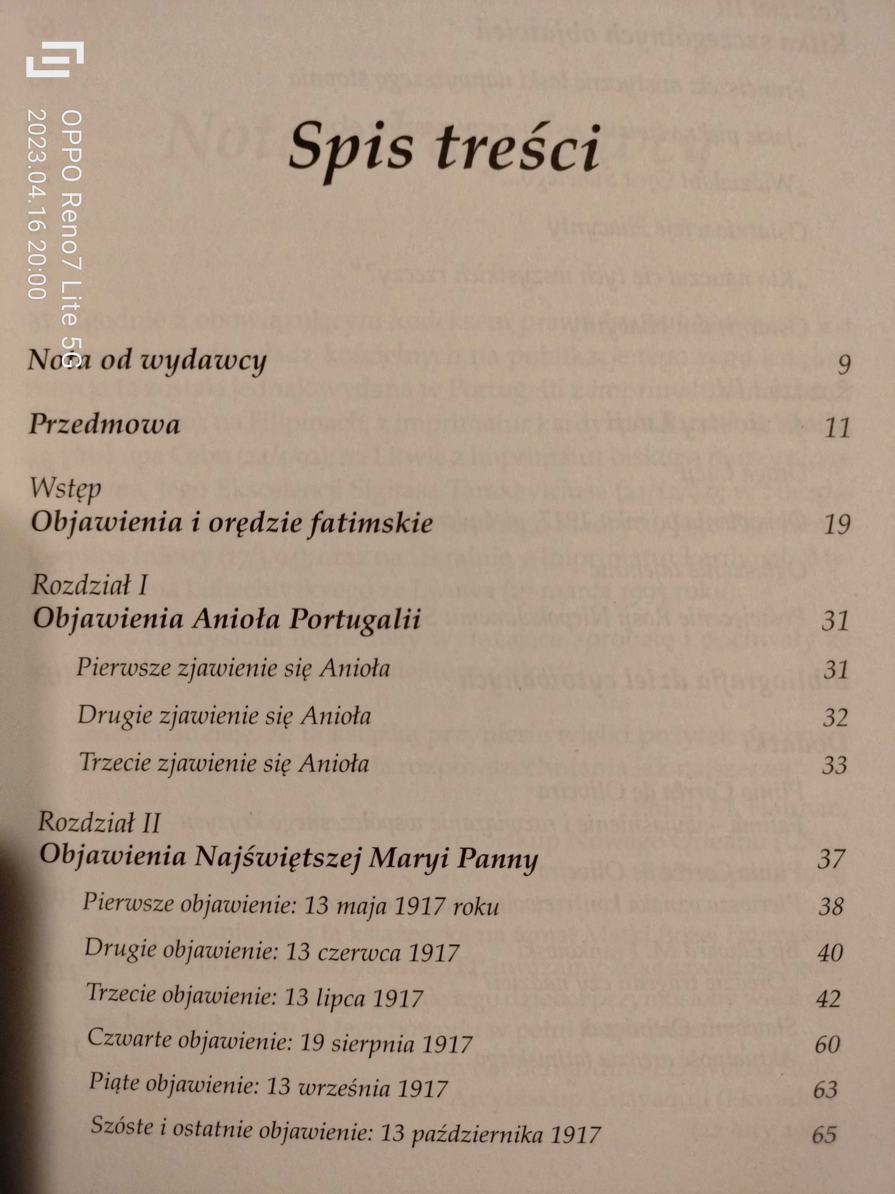 Książka - "Fatima. Orędzie tragedii czy nadziei?" - Antonio A. Borelli