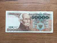 50000 zł 1989  - H -