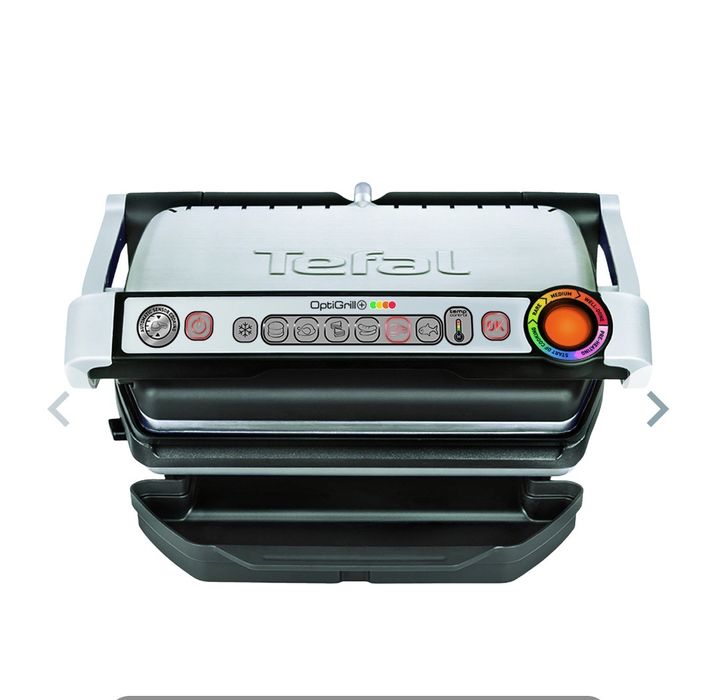 Електрогриль Tefal OptiGrill GC716D12 + вафельниця (додатково-черпак)