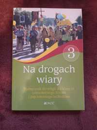 Książka do religii Na drogach wiary 3kl. 3 liceum/technikum