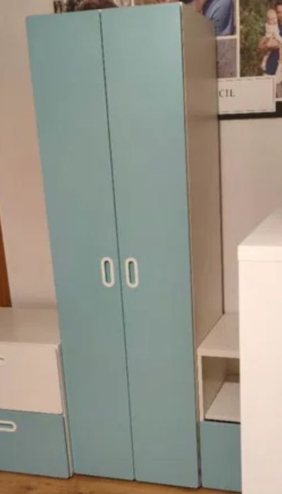 Szafa ikea stuva dziecieca miętowa , bdb