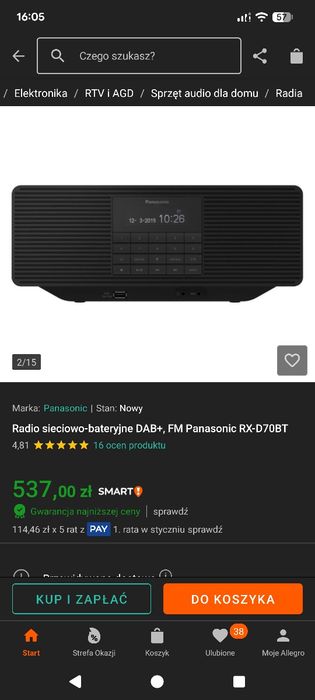Panasonic RX -D70BT