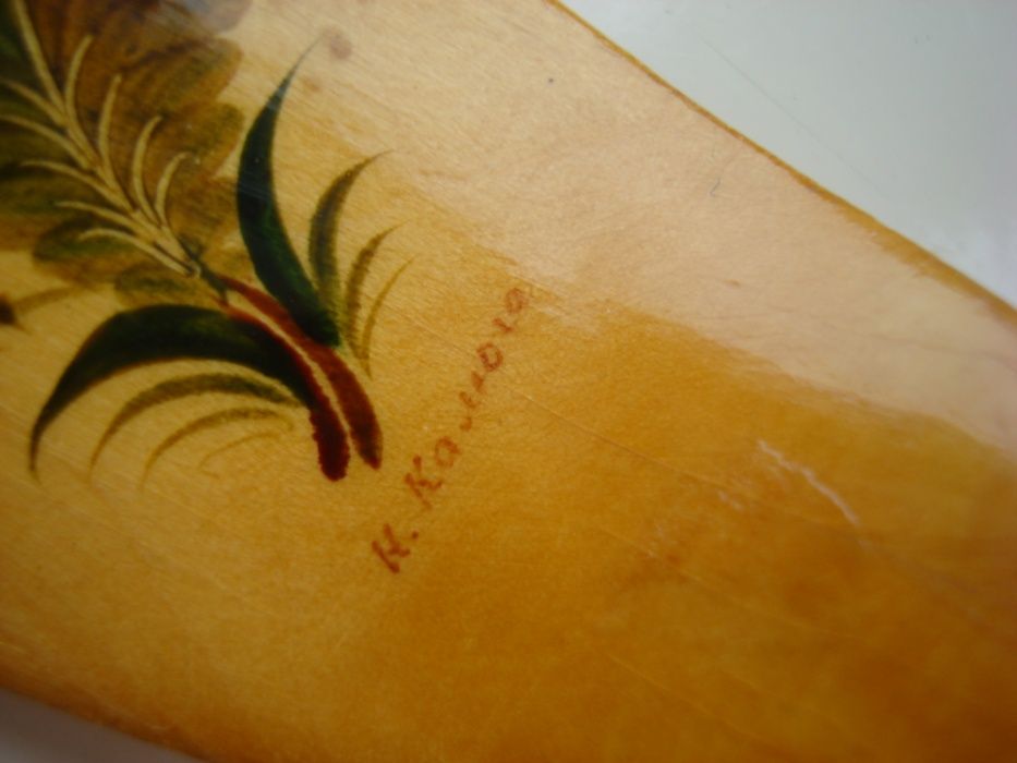 Петриків.розпис,ложка декорат,35см,підпис художника,1980і