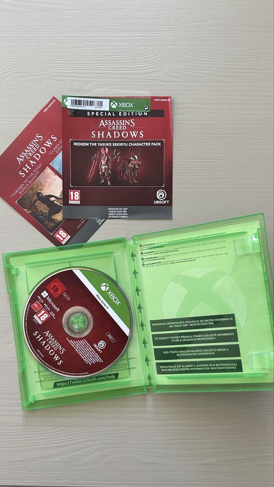 Assassin’s Creed Shadows xbox series s/x