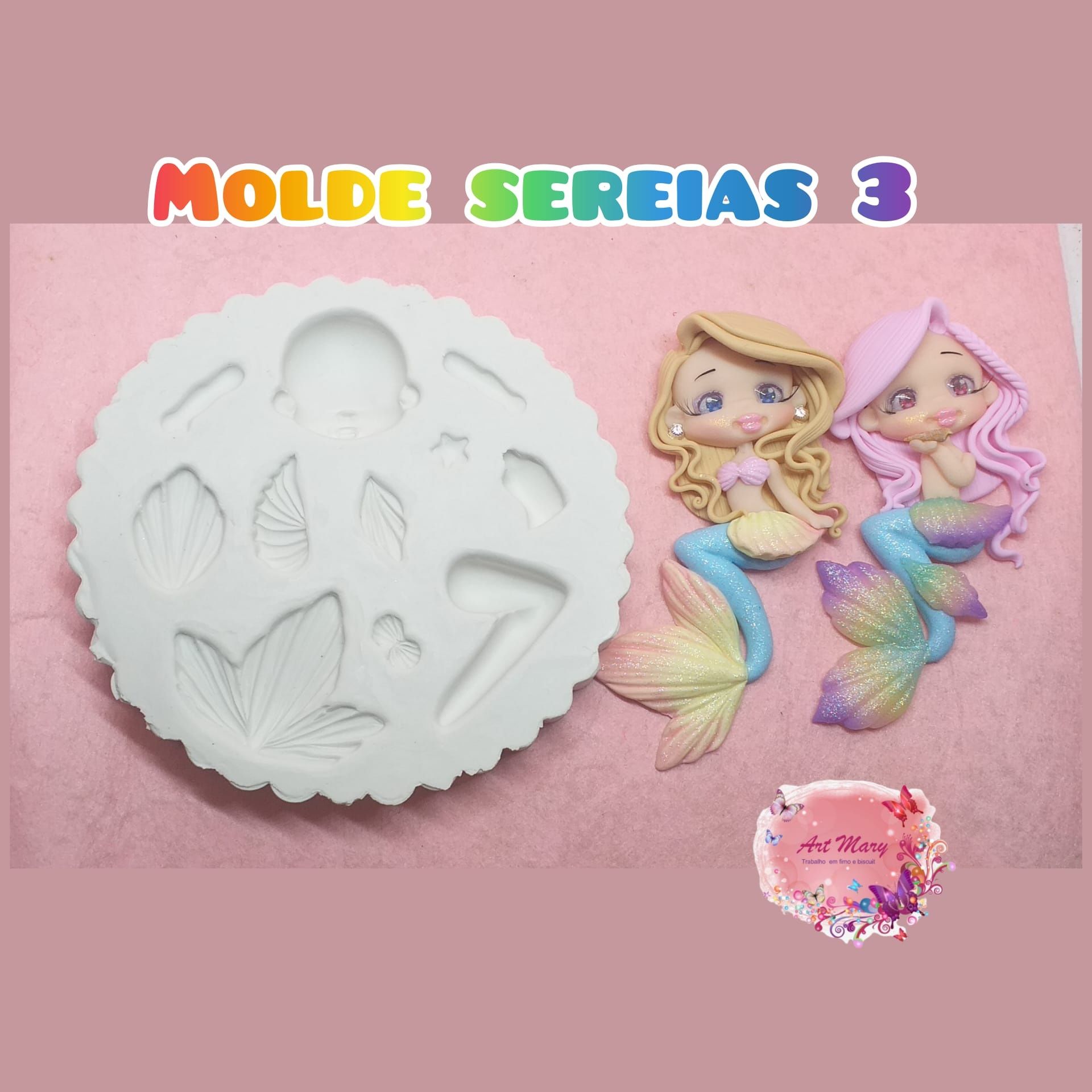 Moldes para fimo/biscuit