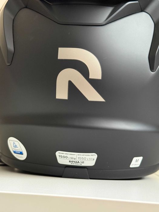 NOWY kask motocyklowy HJC czarny mat rozmiar M + interkom