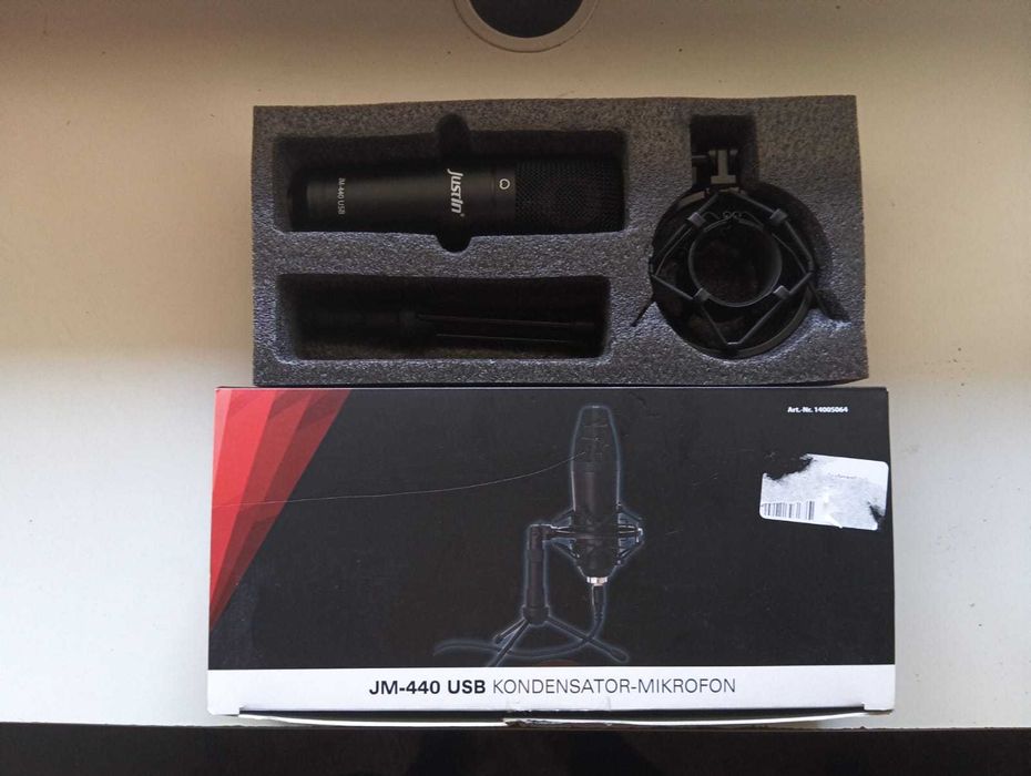 Microfone USB Just Music JM-440