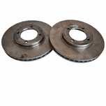 TOYOTA CRESSIDA TARCZE HAMULCOWE KOMPLET KAGER 37-0611