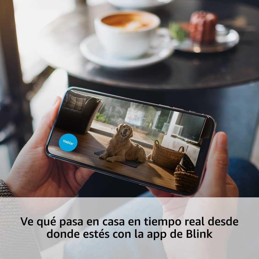 Amazon Blink Mini, Câmara de Segurança HD 1080P, Conjunto de 2 Câmaras