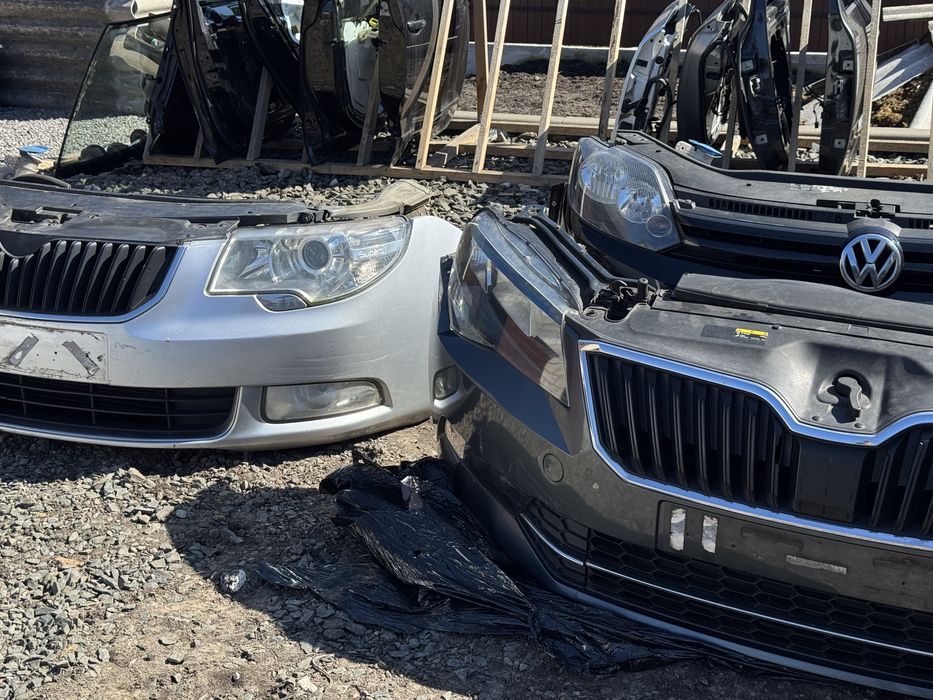 Skoda superb 3 LF7Y бампер капот ришітка крило