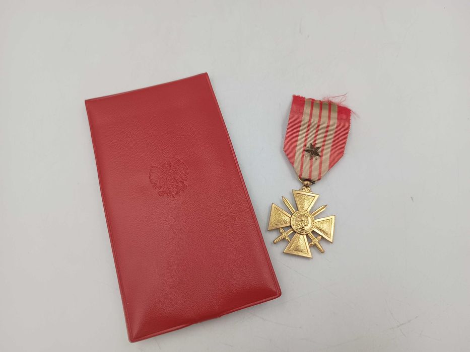 Francuski Krzyż Wojenny z gwiazdką medal odznaczenie