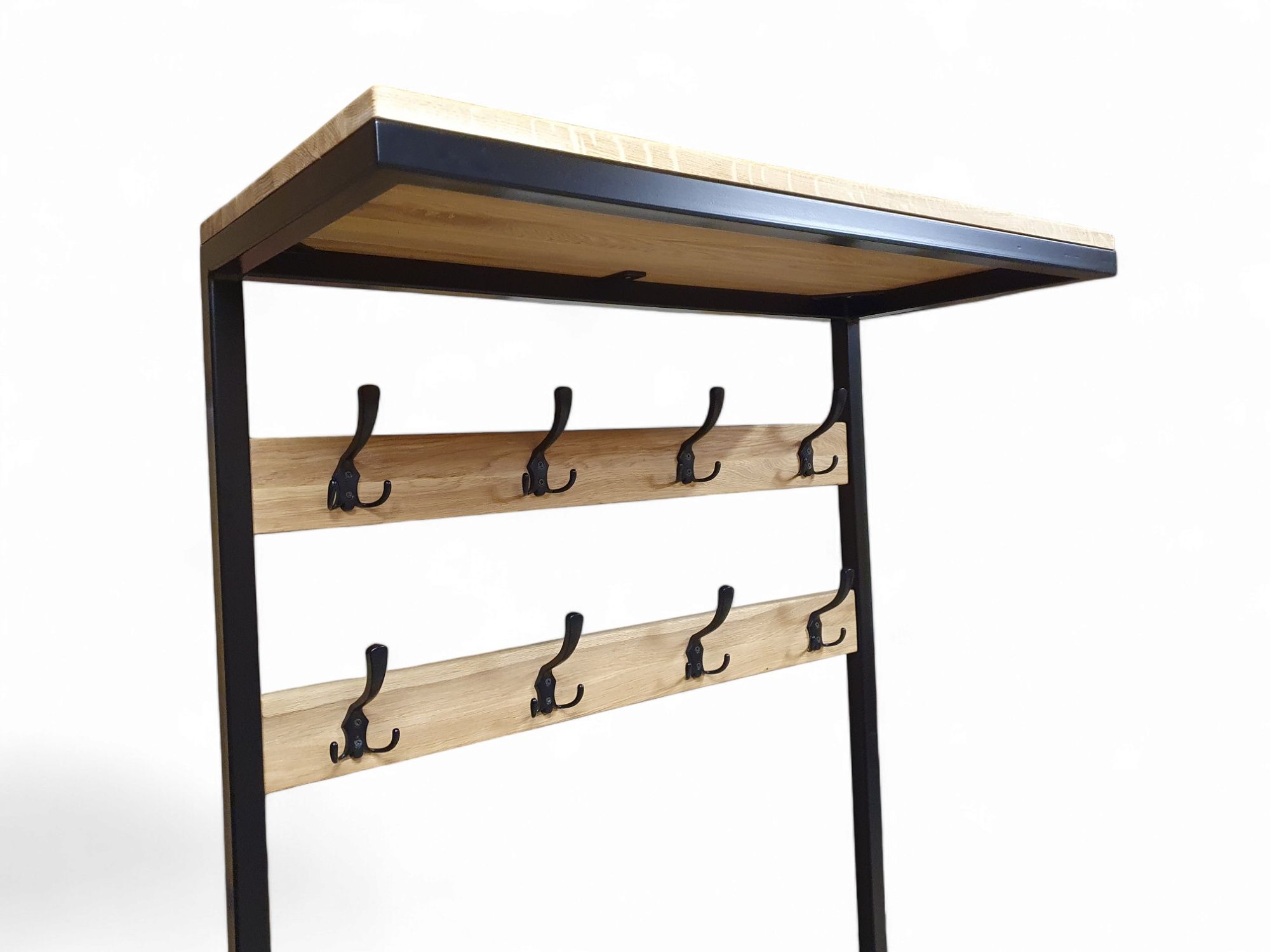 Wieszak do przedpokoju w stylu loft