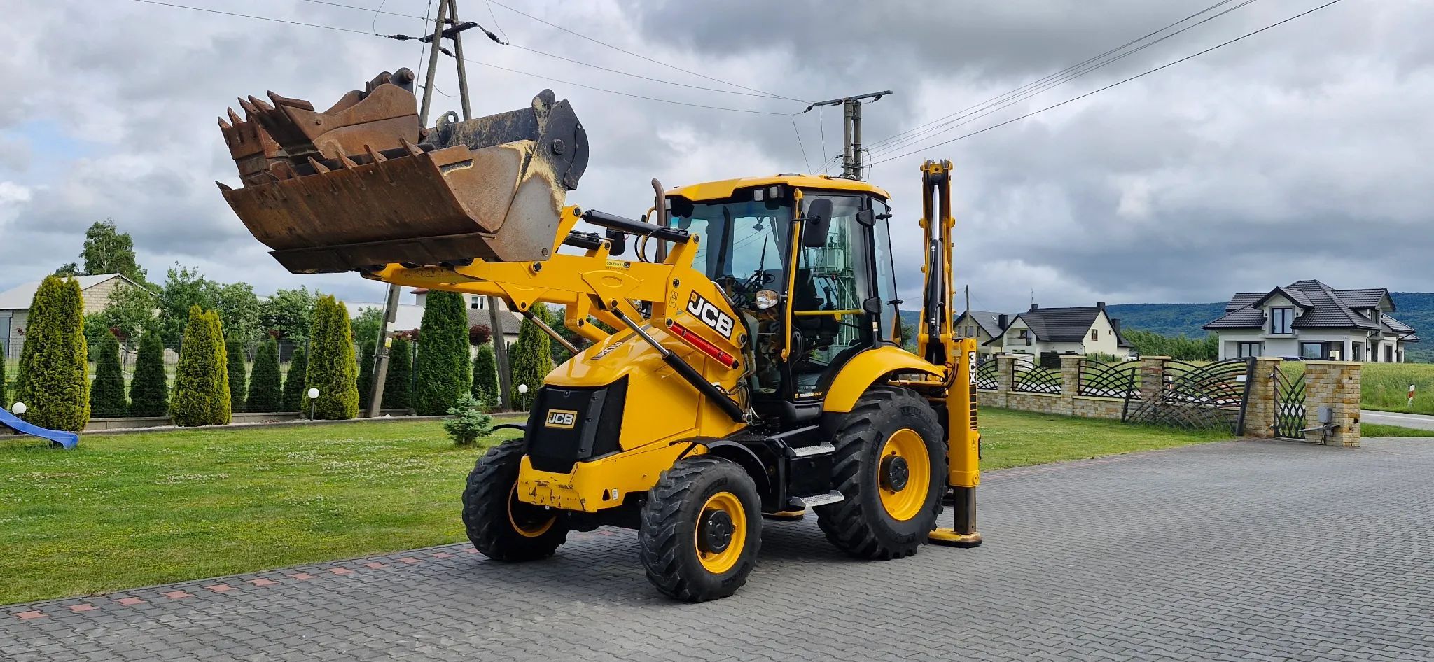 JCB 3CX/ Jak Nowa/ Maszyna sprowadzona/ 110KM/  Koparko-ładowarka JCB 3CX 4CX tj CAT 432