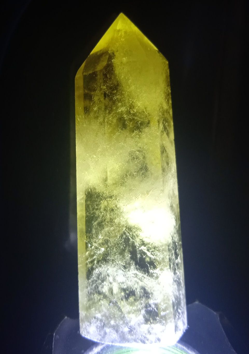 Цитрин кристалл минерал