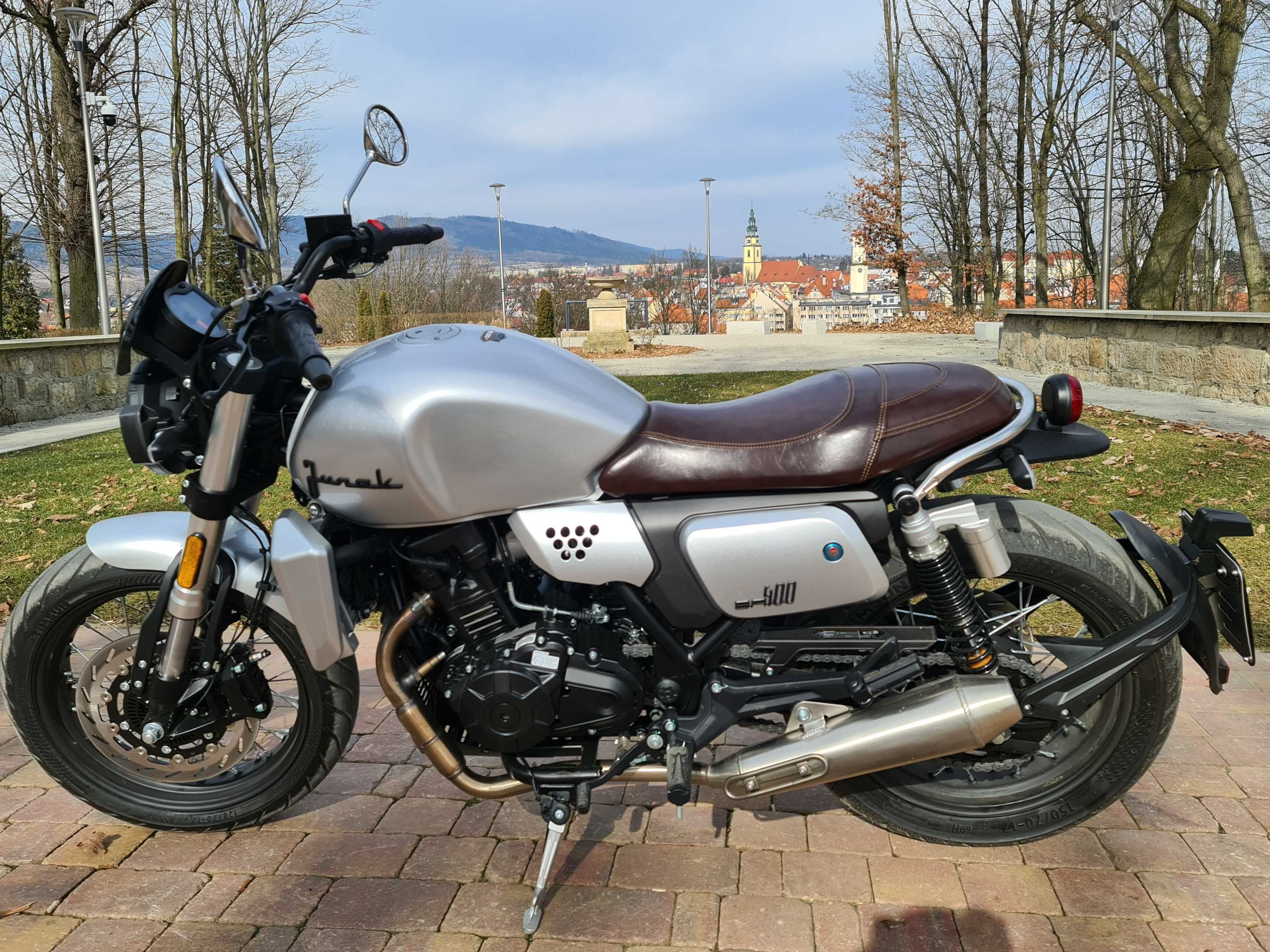 Junak SR 400 - Stan Idealny - Przebieg 1500km - Owiewka Turystyczna