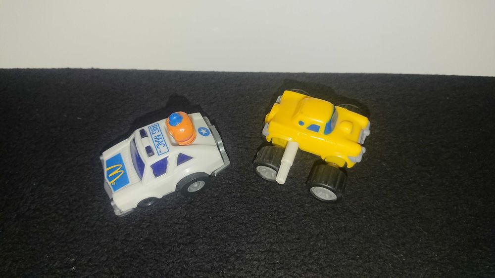 Dwie stare zabawki McDonald's vintage