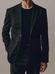 H&M czarna marynarka slim fit garnitur