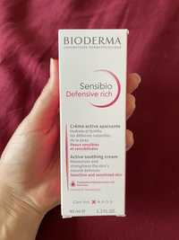 Активний крем для чутливої шкіри Bioderma Sensibio Defensive Rich