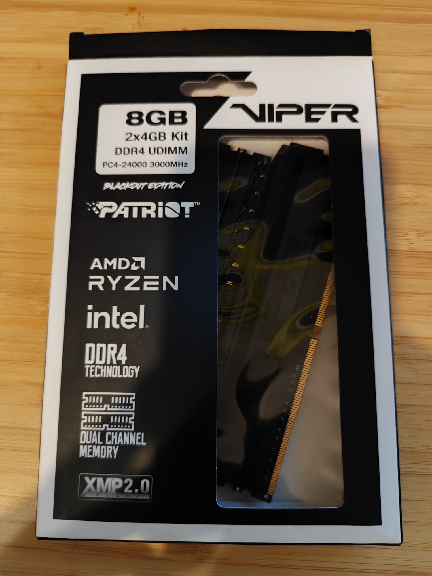 DDR4 Patriot Viper 2x4Gb 3000Mhz CL16