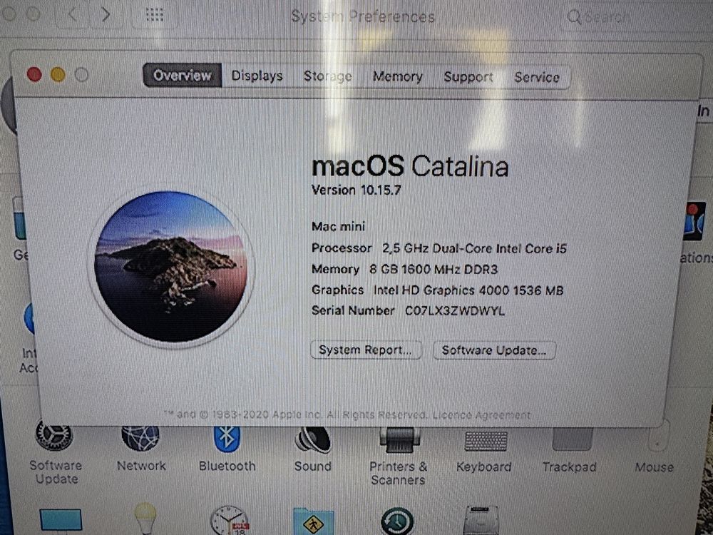 Apple Mac Mini i5 8Ram