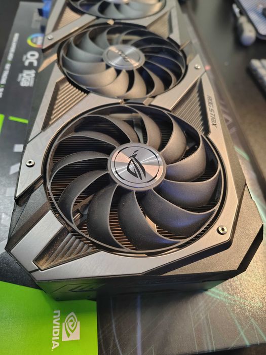 Топовая RTX 3080 10GB ASUS ROG STRIX Обслуженая