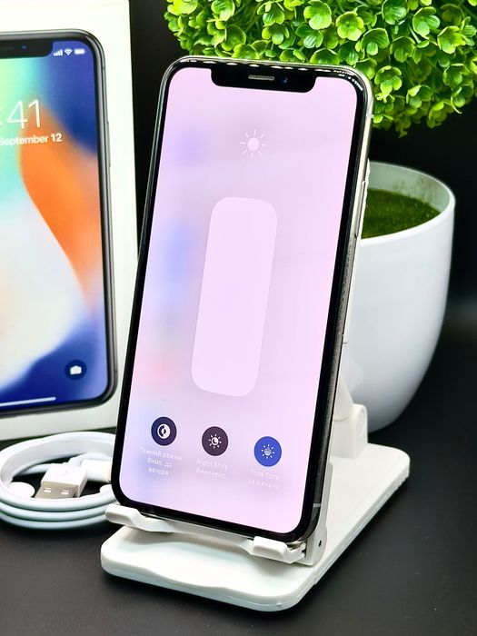 ‼️iPhone X 256GB White Батарея 100% / Айфон Х 256 гб Білий‼️