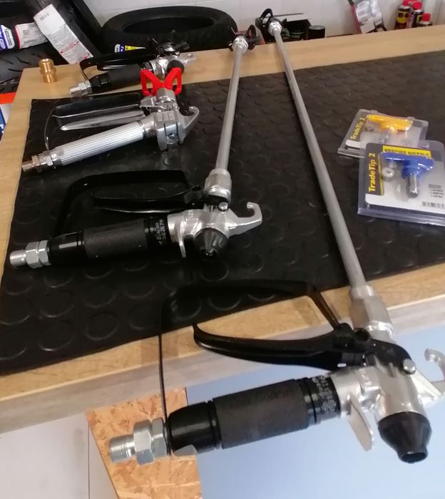Mangueiras para máquinas de lavar a pressão e Airless