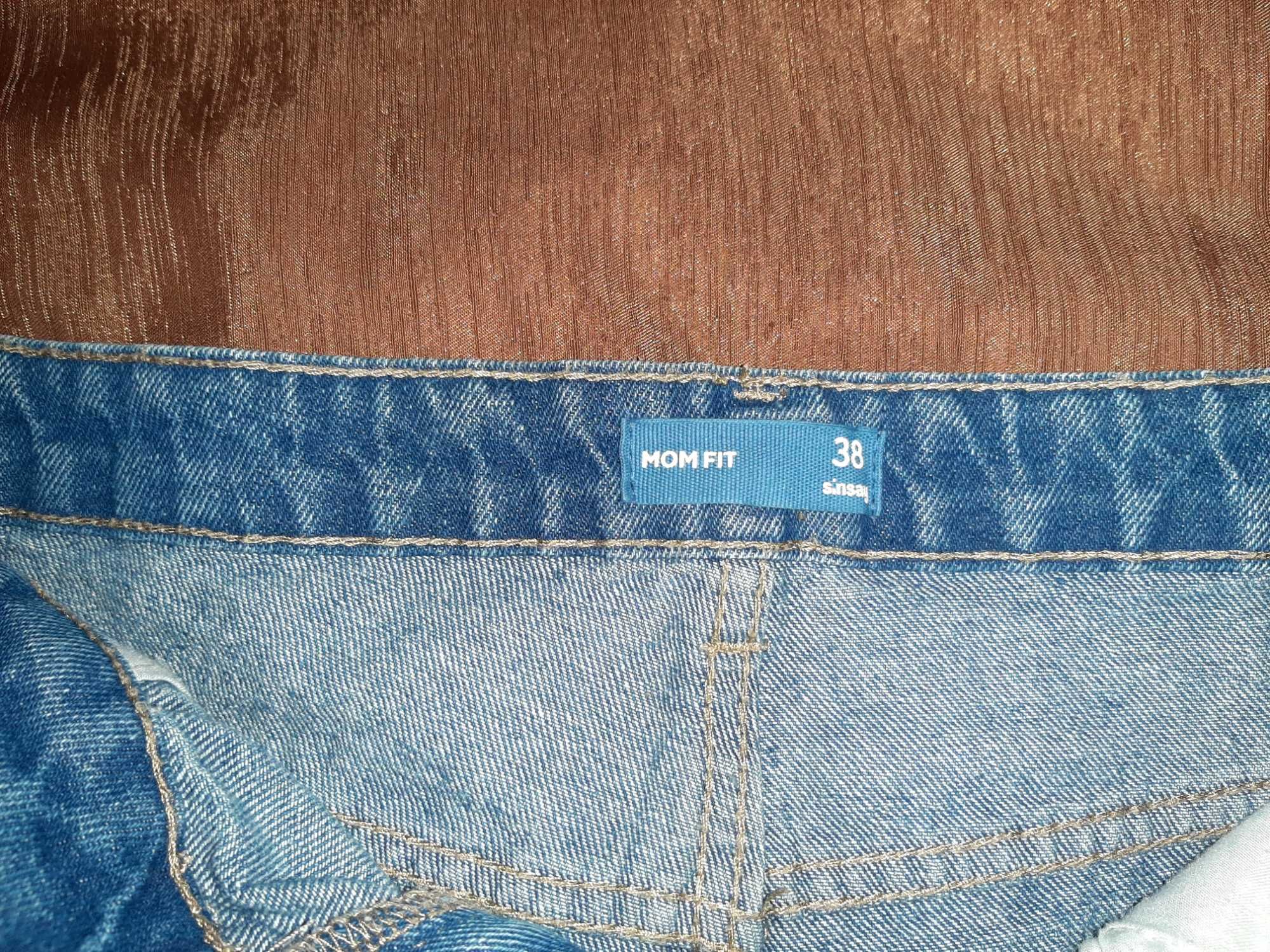 Krótkie spodenki/szorty jeans Sinsay rozmiar 38 Mom fit