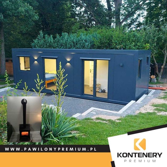 Kontener biurowy/mieszkalny PIR 10 cm – Premium jakość – Producent