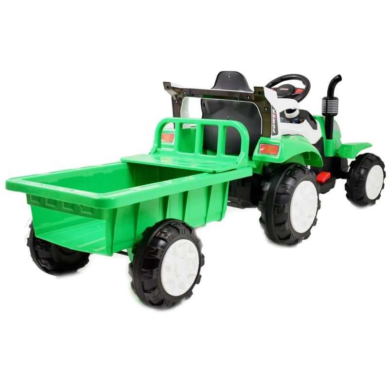 Mega Traktor dla dziecka, Przyczepka auto na akumulator HIT Pilot