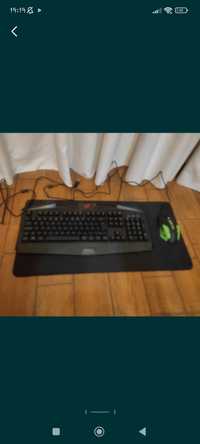 Pack de teclado rato e mousepad