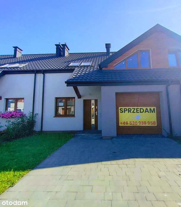 Nowy segment z garażem i ogródkiem | Grodzisk Mazowiecki, blisko A2