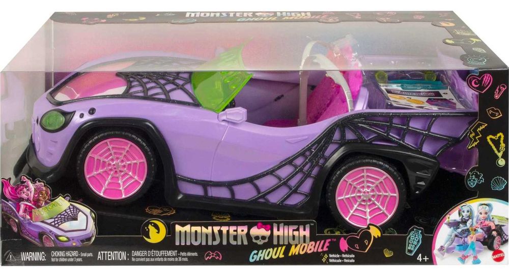 Машинка для ляльки Monster High Toy Car Монстро-мобіль