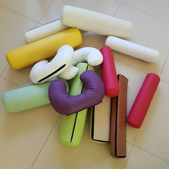 Массажный валик, полувалик, подголовник, подушка, подкова, бублик