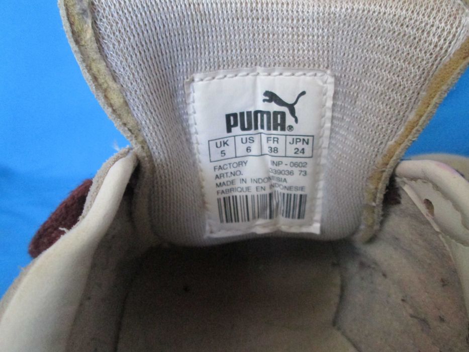 Ténis Puma anos 90