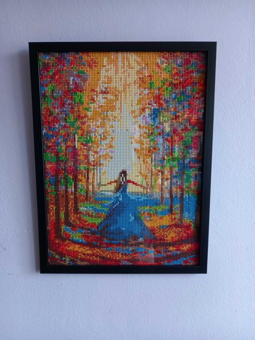 obraz haft diamentowy krajobraz 30/40