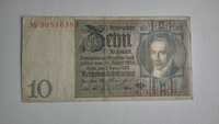 Banknot Niemcy 10 RM, 1929r