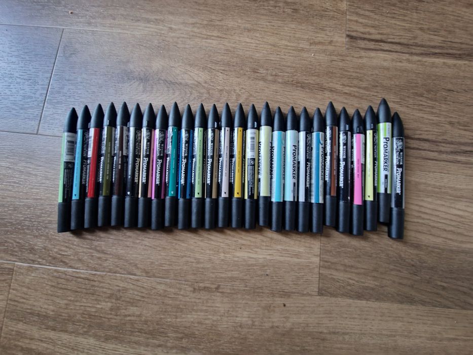 Zestaw profesjonalnych markerów promarker