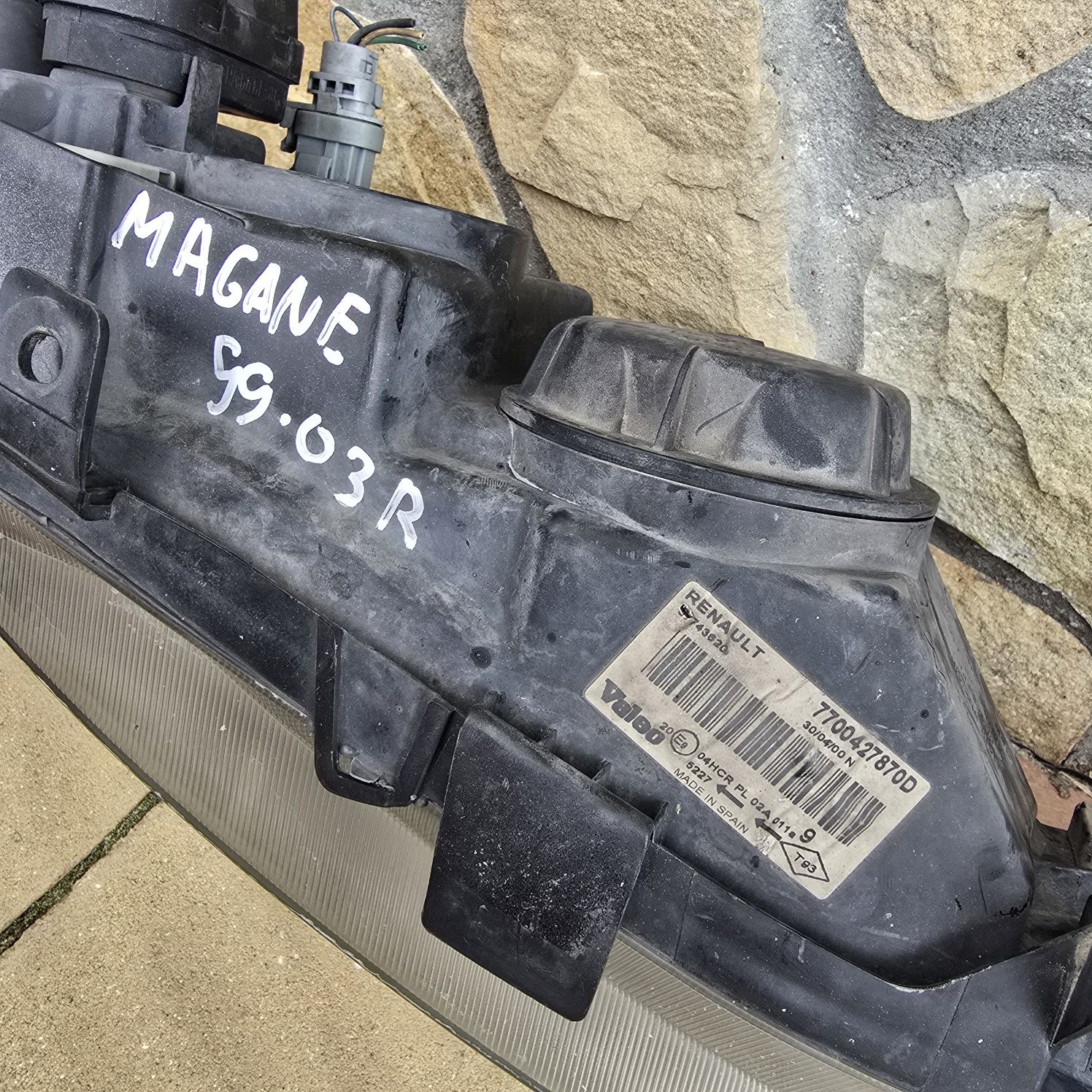 Фари передні Renault Magene 1 (7700427870D)  7700427874D