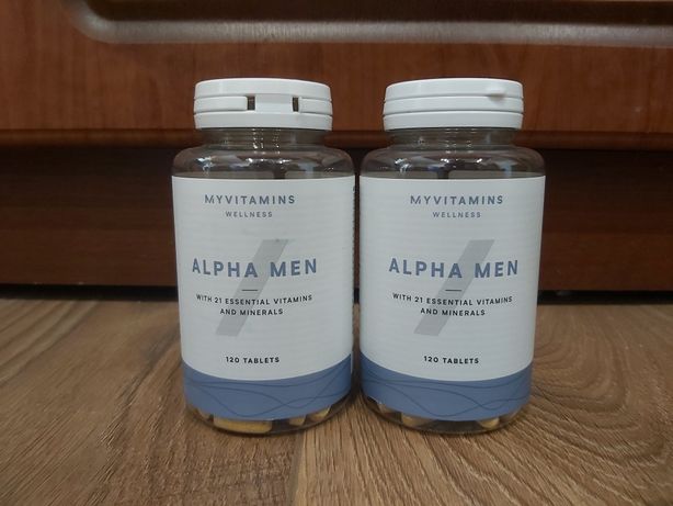Чоловічі вітаміни і мінерали Alpha Men 120ta, 240tab Myprotein(Англія)